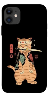 Чохол на Apple iPhone 11 (6.1") Кіт-самурай фото 1 з 1