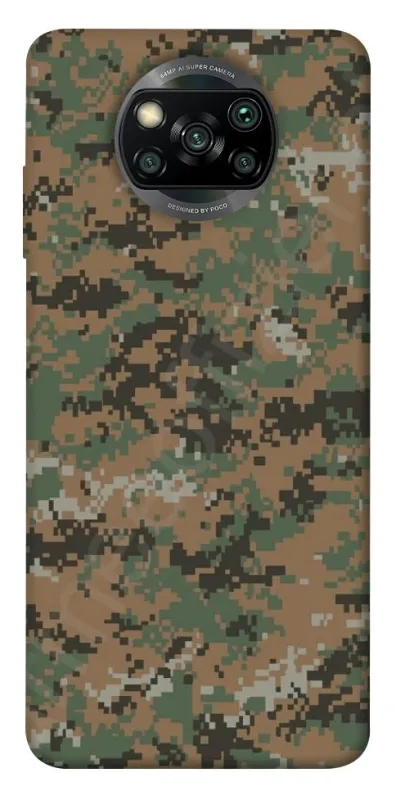 Чехол на Xiaomi Poco X3 NFC / Poco X3 Pro Camouflage v32 фото 1 из 1