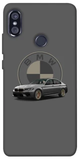 Чехол на Xiaomi Redmi Note 5 Pro / Note 5 (AI Dual Camera) BMW grey v2 фото 1 из 1
