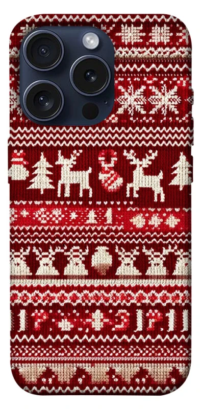 Чохол на Apple iPhone 15 Pro (6.1") Christmas jumper ver.2 фото 1 з 1