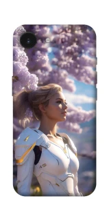 Чехол на Apple iPhone 16e (6.1") Cyber space girl ver.1 фото 1 из 1