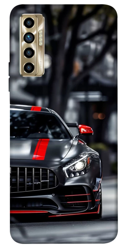 Чохол на TECNO Camon 17P Black Mercedes фото 1 з 1