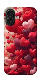 Чохол на Apple iPhone 16 Many hearts фото 1 з 1