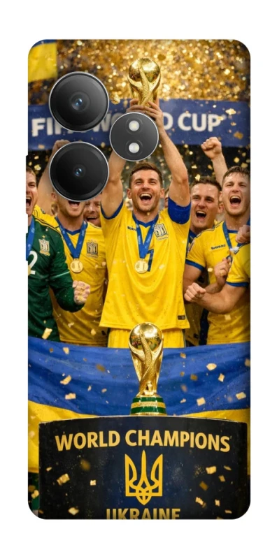 Чехол на Realme GT Neo 6 SE UA-Football ver.5 фото 1 из 1