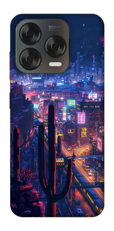 Чехол на ZTE Blade V70 Design Night city фото 1 из 2