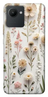 Чехол на Realme C30 Floral design ver.1 фото 1 из 1
