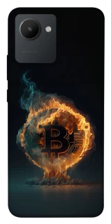 Чохол на Realme C30 Fire Bitcoin фото 1 з 1