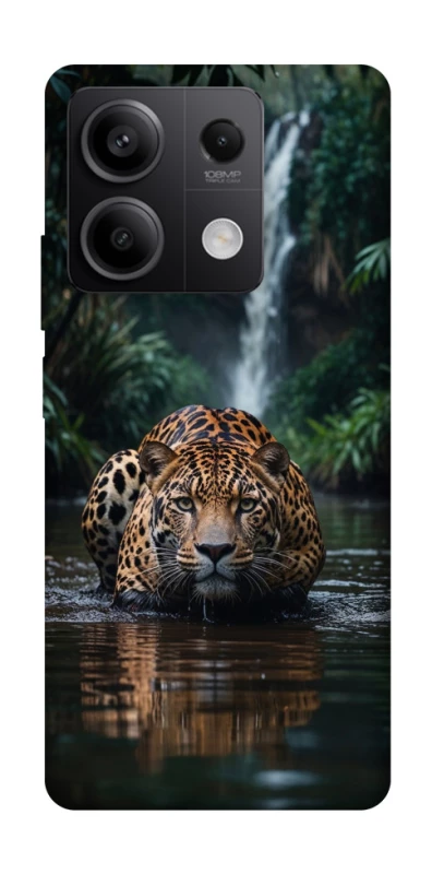 Чохол на Xiaomi Redmi Note 13 5G Leopard in water фото 1 з 1