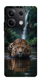 Чехол на Xiaomi Redmi Note 13 5G Leopard in water фото 1 из 1