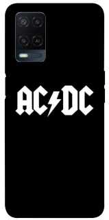 Чохол на Oppo A54 4G AC/DC logo фото 1 Чохол на Oppo A54 4G AC/DC logo фото 1 з 1