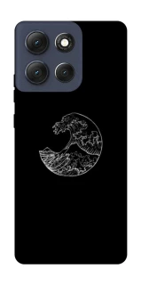 Чохол на Motorola Moto G86 Black tsunami фото 1 з 1