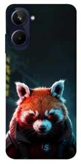 Чехол на Realme 10 4G Cyber Red Panda фото 1 из 1