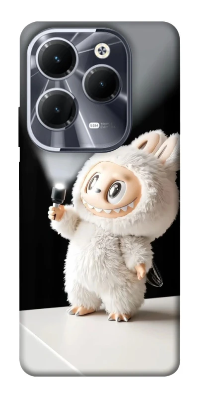 Чохол на Infinix Hot 40 Labubu with flashlight ver.2 фото 1 з 1