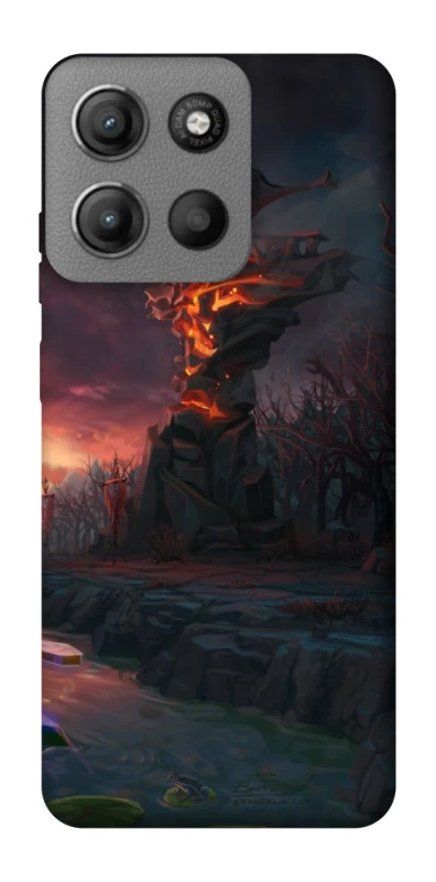 Чохол на Motorola Moto G15 Power Dota road фото 1 з 1