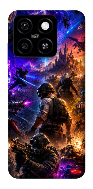 Чехол на ZTE Blade A55 4G My Games фото 1 из 1