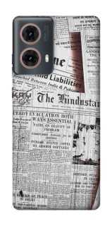 Чехол на Motorola Moto G85 Газеты фото 1 из 1