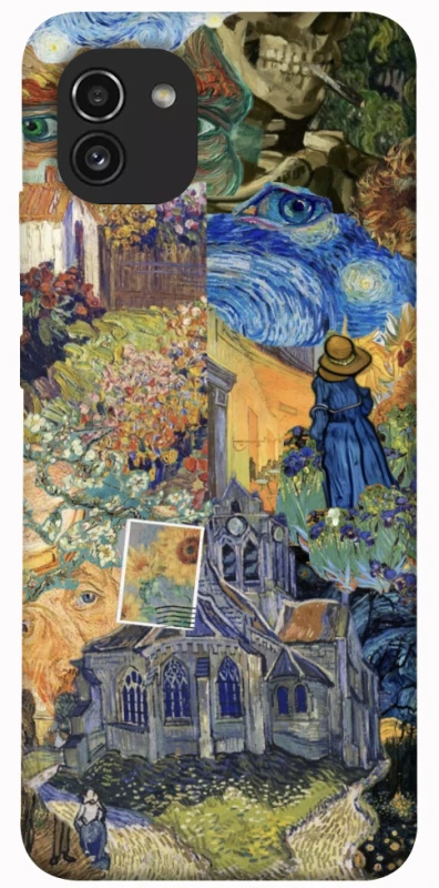 Чохол на Samsung Galaxy A03 Van Gogh collage фото 1 з 1