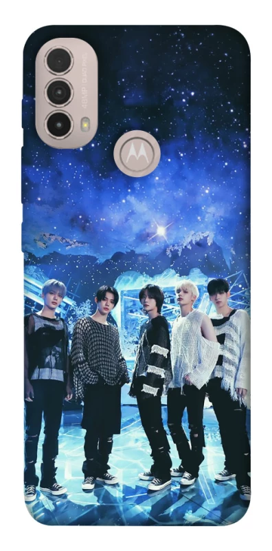 Чехол на Motorola Moto E40 TXT фото 1 из 1