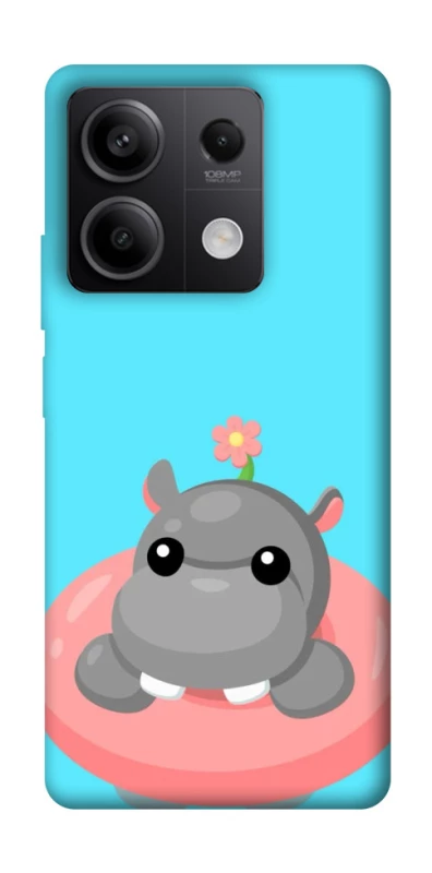 Чохол на Xiaomi Redmi Note 13 5G Adopt Me Hippo Floatie фото 1 з 1
