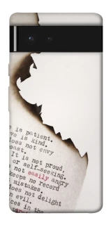 Чохол на Google Pixel 6 Вірші фото 1 з 1