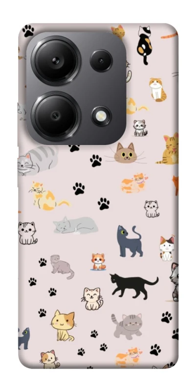 Чохол на Xiaomi Redmi Note 13 Pro 4G Cat style ver.1 фото 1 з 1