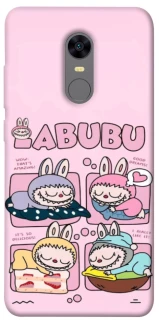 Чехол на Xiaomi Redmi 5 Plus / Redmi Note 5 (Single Camera) Labubu Dreams Collage фото 1 из 1