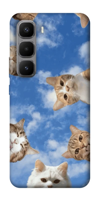 Чохол на Infinix Hot 60 Pro+ Сats фото 1 з 1