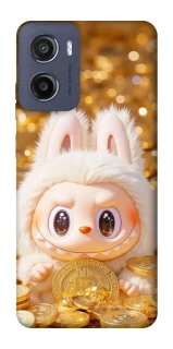 Чохол на Motorola Moto E15 Bitcoin Labubu фото 1 з 1