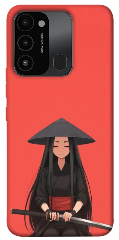 Чохол на TECNO Spark 8C Red samurai фото 1 з 1