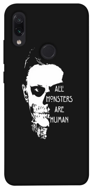 Чохол на Xiaomi Redmi Note 7 / Note 7 Pro / Note 7s All Monsters are Human фото 1 з 1