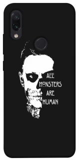 Чохол на Xiaomi Redmi Note 7 / Note 7 Pro / Note 7s All Monsters are Human фото 1 з 1