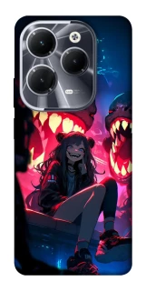 Чохол на Infinix Hot 40 Anime girl фото 1 з 1