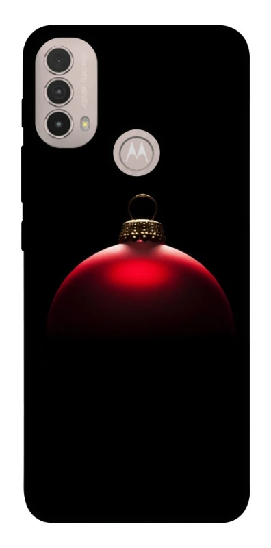 Чохол на Motorola Moto E40 Christmas bauble фото 1 з 1