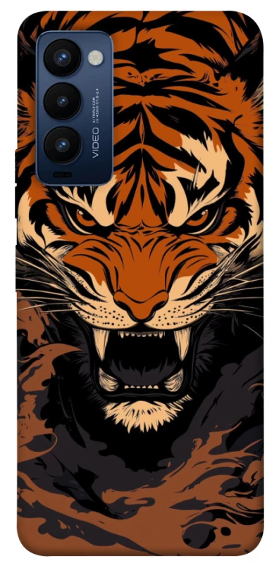 Чохол на TECNO Camon 18 cool tiger фото 1 з 1