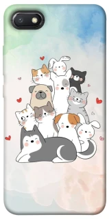 Чохол на Xiaomi Redmi 6A Funny Pets ver.2 фото 1 з 1