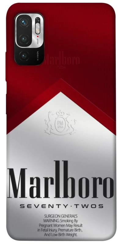 Чохол на Xiaomi Redmi Note 10 5G Marlboro фото 1 Чохол на Xiaomi Redmi Note 10 5G Marlboro фото 1 з 1