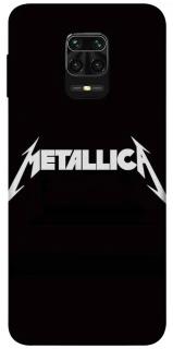 Чохол на Xiaomi Redmi Note 9s / Note 9 Pro / Note 9 Pro Max Metallica logo фото 1 з 1