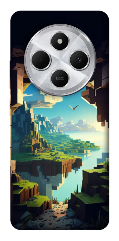 Чохол на Xiaomi Redmi 14C / Poco C75 Minecraft sunrise фото 1 з 1
