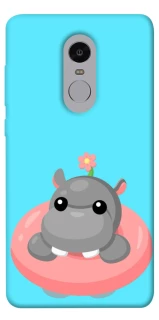 Чехол на Xiaomi Redmi Note 4X / Note 4 (Snapdragon) Adopt Me Hippo Floatie фото 1 из 1