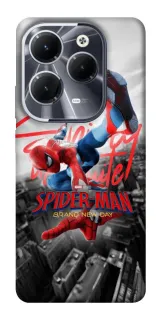Чохол на Infinix Hot 40 Pro Spider Man ver.1 фото 1 з 1