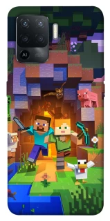 Чехол на Oppo Reno 5 Lite Minecraft game фото 1 из 1