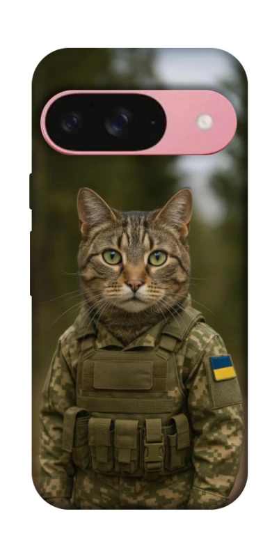 Чехол на Google Pixel 9 Кот защитник фото 1 из 1