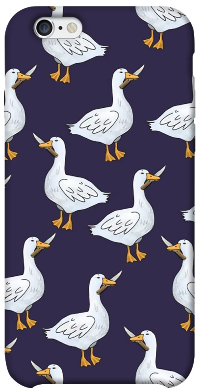 Чохол на Apple iPhone 6/6s (4.7") Гуси з претензією фото 1 з 1