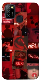 Чехол на Infinix Hot 10 Lite Love collage ver.3 фото 1 из 1