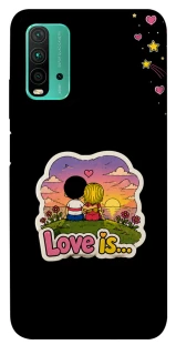 Чехол на Xiaomi Redmi Note 9 4G / Redmi 9 Power Love is ver.5 фото 1 из 1