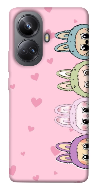 Чохол на Realme 10 Pro+ All Labubu 4 фото 1 з 1