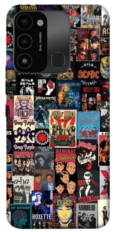 Чехол на TECNO Spark 8C My playlist ver.7 фото 1 из 1