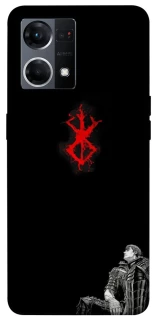 Чехол на Oppo Reno 7 4G berserk black фото 1 из 1