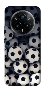 Чехол на Realme 14 Pro Футбольные мячи фото 1 из 1