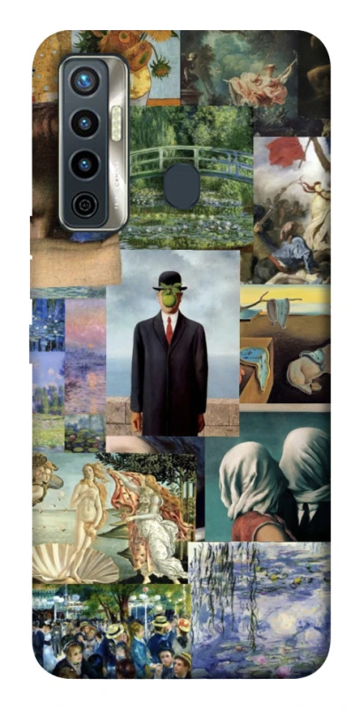 Чохол на TECNO Camon 17 Art collage ver.4 фото 1 з 1